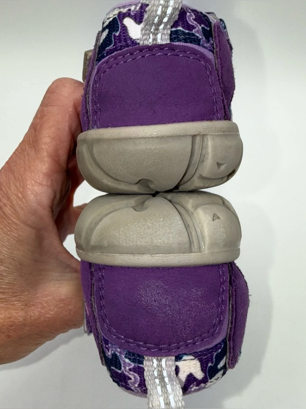 KEEN Newport H2 Toddler Sandals Purple Camo Closed Toe Water Shoes Size 5